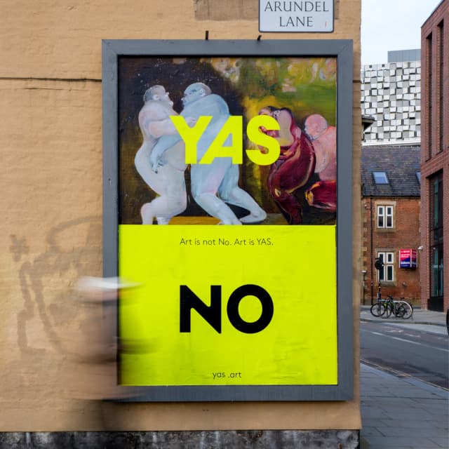 YAS poster OOH